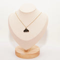 Collar acero inoxidable con medalla de peineta fallera