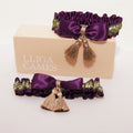 Lligacames Borles morado y verde
