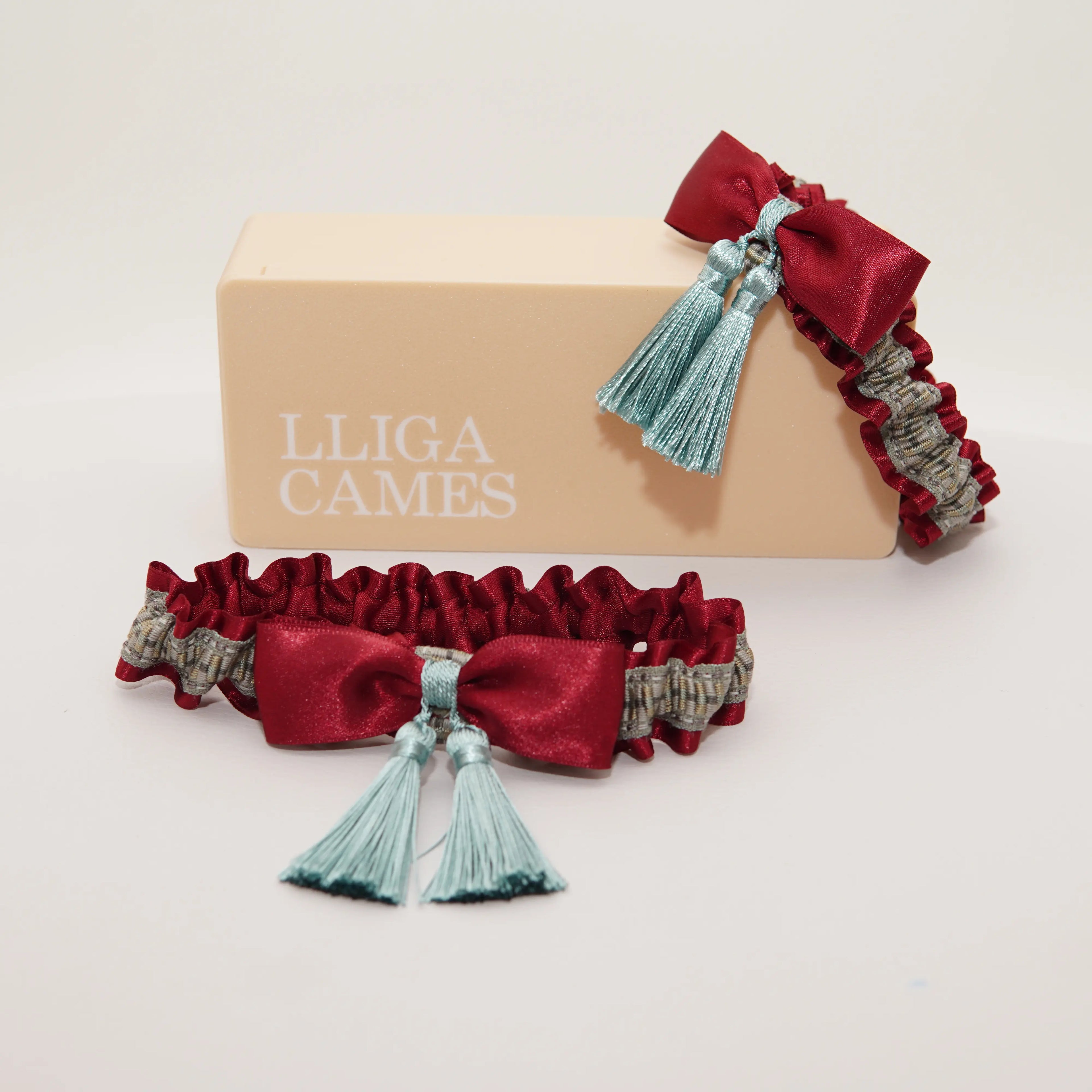 Lligacames Borles rojo y azul