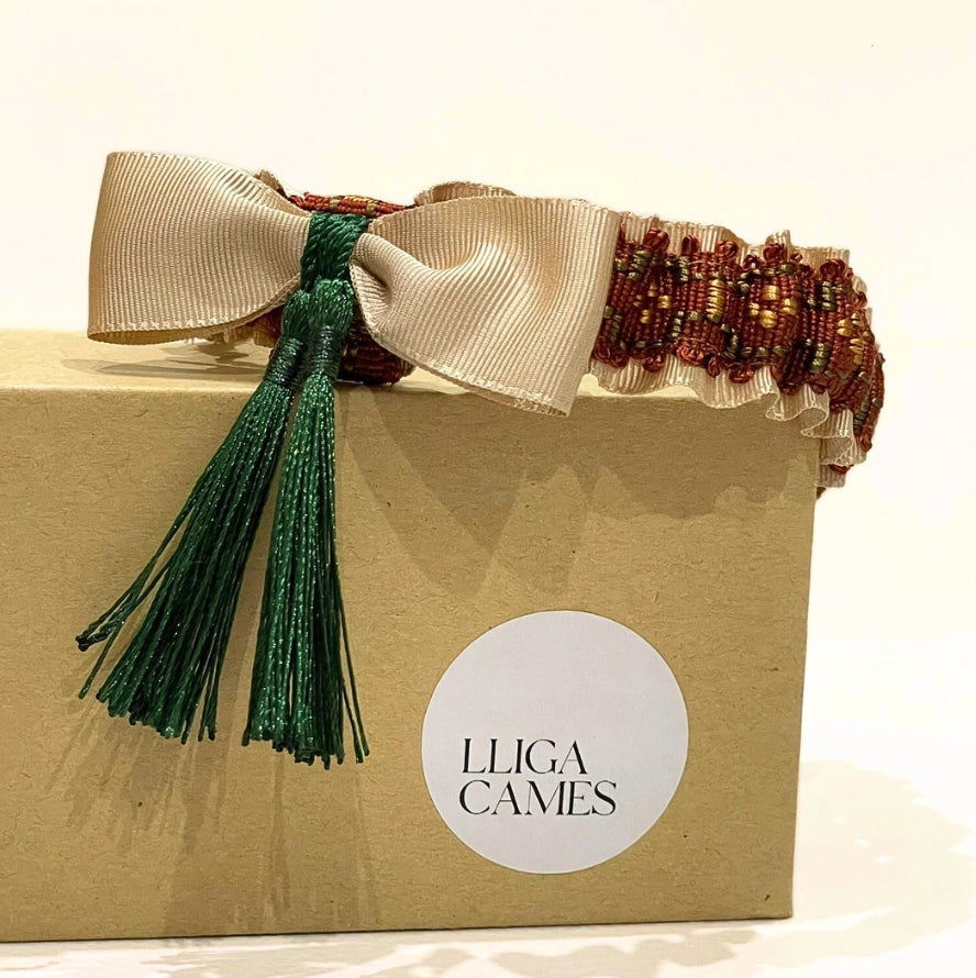 Lligacames Borles beige, caldera y verde