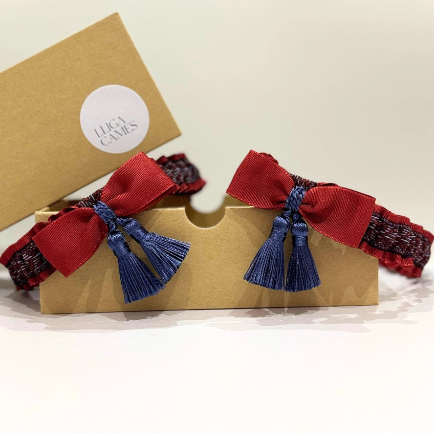 Lligacames Borles caldera y azul acero