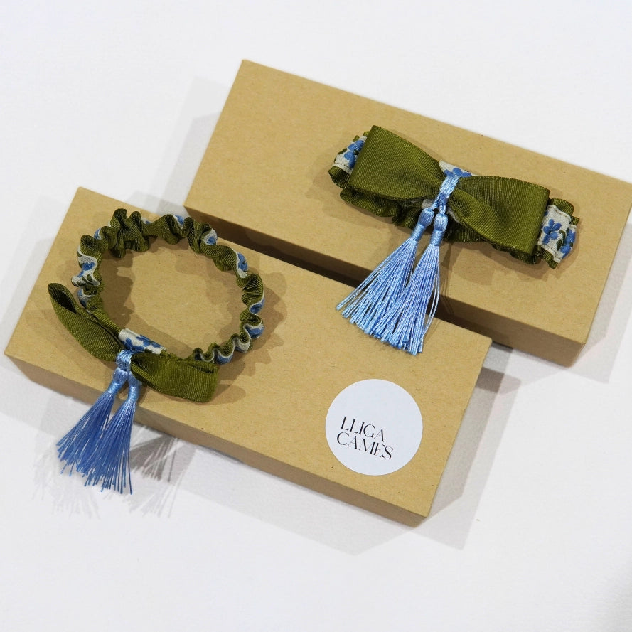 Lligacames Borles verde y azul