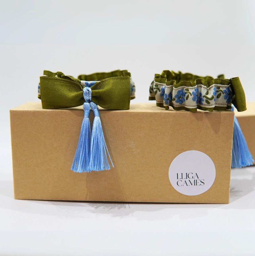 Lligacames Borles verde y azul
