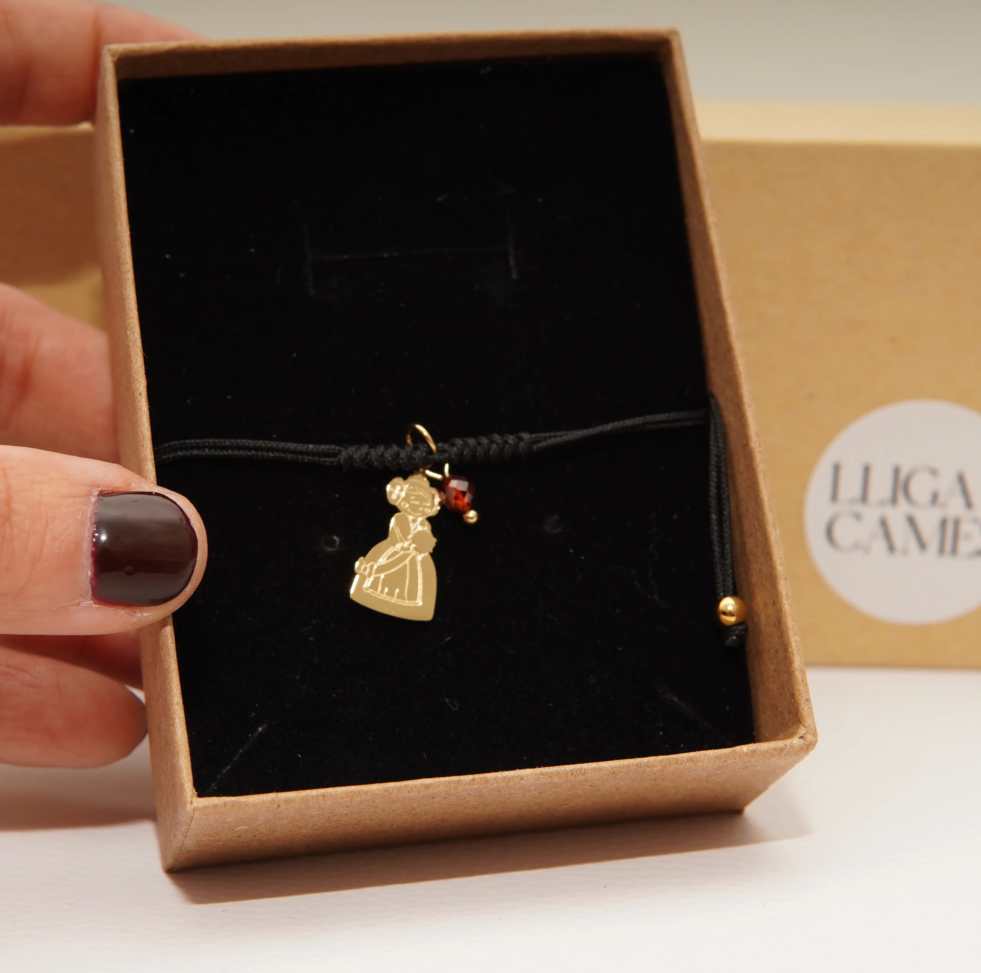 Pulsera Ajustable Acero Inoxidable Dorado Fallera