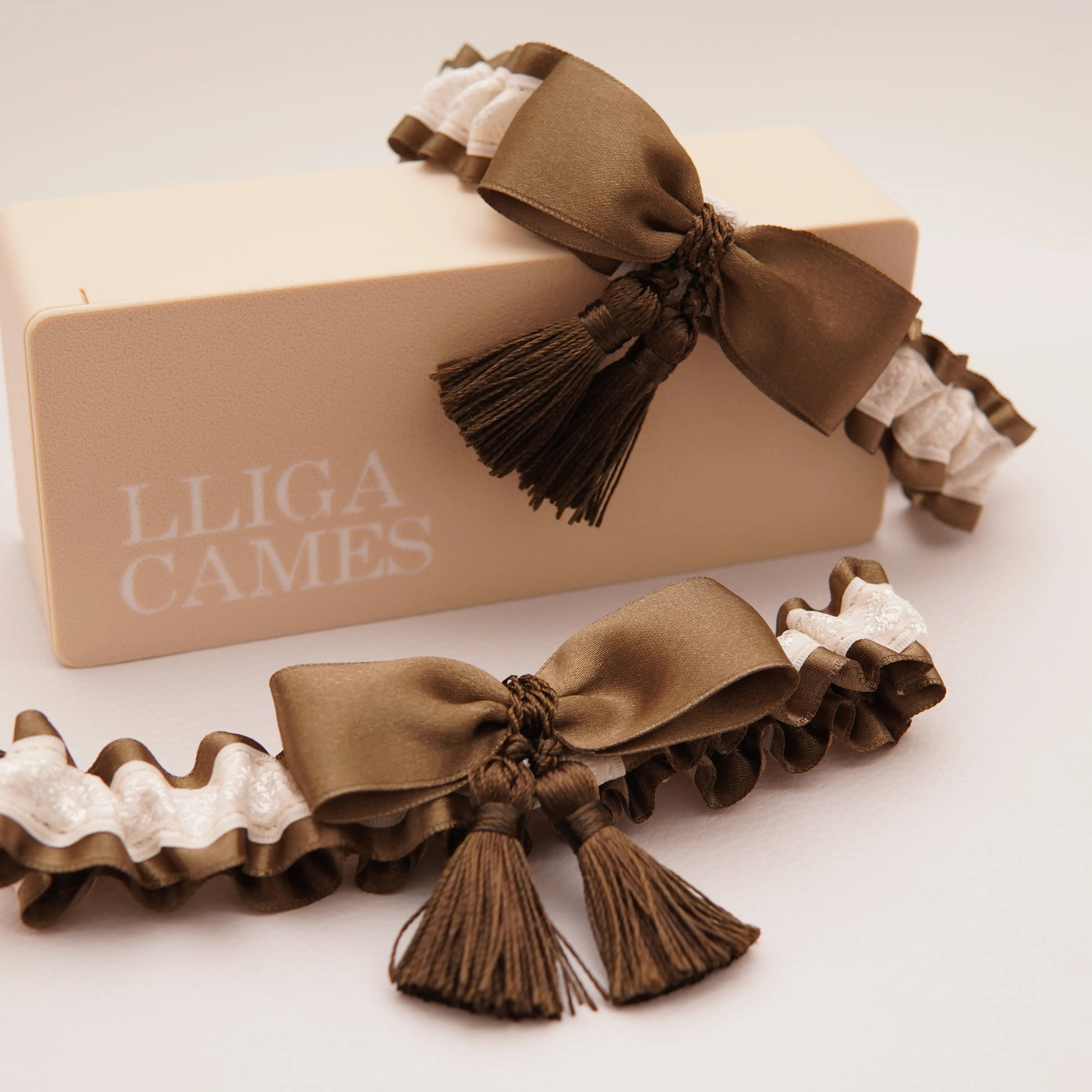 Lligacames Borles verde y blanco