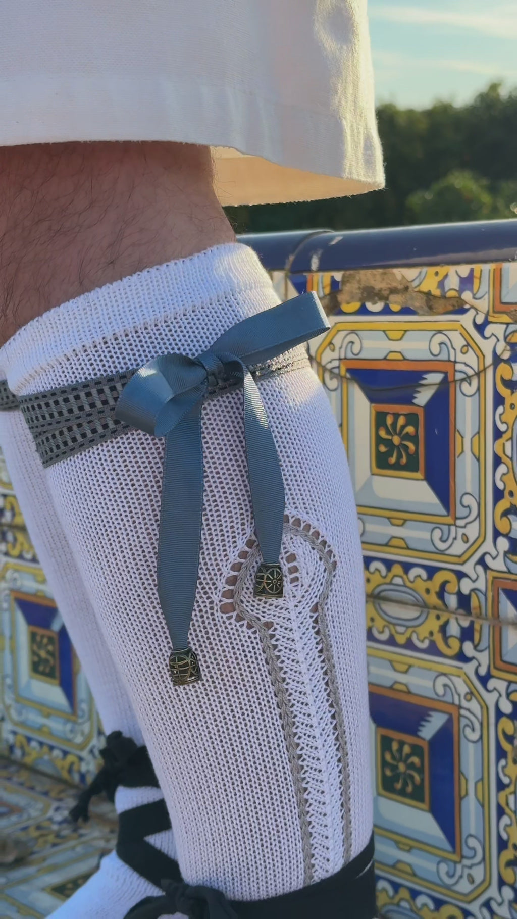 Lligacames Llaurador azul